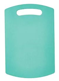 tvAt 1 Pcs Thick Premium Plastic Chopping Board, Kitchen Chopping Board for Fruits  Vegetables (Blue, 9 * 13 Inches) (Made in India)-thumb4