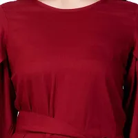 Classic Rayon Solid Tops for Womens-thumb2