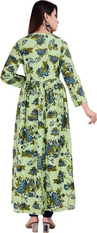 Classic Rayon Printed Kurtis for Women-thumb3