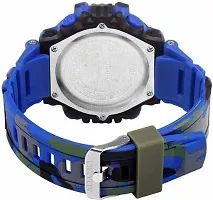 ADAMO Sports Black Dial Blue Strap Men's  Boy's Watch 341BBR02-thumb4