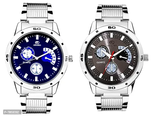 ADAMO Men's Designer Watch Combo 108106