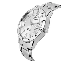 ADAMO Designer Silver Dial Day  Date - Watch A812SM09-thumb3