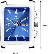 Stylish Silver Metal Analog Watch For Men-thumb3