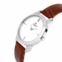 ADAMO Slim White Dial Women's  Girl's Watch AD72BR01-thumb3