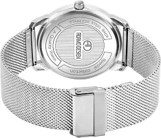 Stylish Silver Metal Analog Watch For Men-thumb2