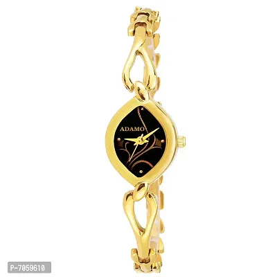 ADAMO Enchant Black Dial Women's  Girl's Watch 2455YM02