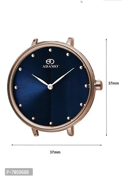 ADAMO Aritocrat Blue Dial Women's  Girl's Watch 335KKM05-thumb2