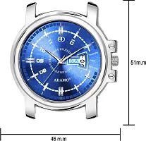 Stylish Silver Metal Analog Watch For Men-thumb3