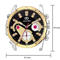 ADAMO Designer Black Dial Men's  Boy's Watch A315BM02-thumb1