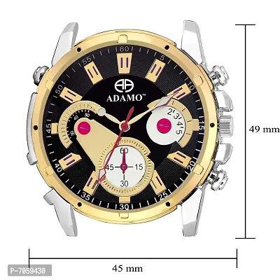 ADAMO Designer Black Dial Men's  Boy's Watch A315BM02-thumb2