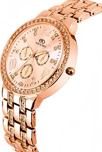 ADAMO Analog Rose Gold Dial Women's Watch-839KKM21-thumb1