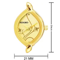 ADAMO Enchant Gold Dial Women's  Girl's Watch 2455YM04-thumb4