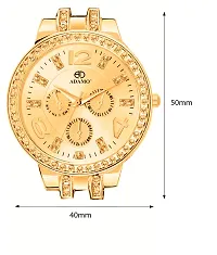 ADAMO Analog Gold Dial Women's Watch-839YYM04-thumb3