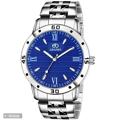 ADAMO Designer Blue Dial Men's  Boy's Watch 101SSM05