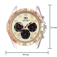 ADAMO Designer White Dial Men's  Boy's Watch A314KM01-thumb1