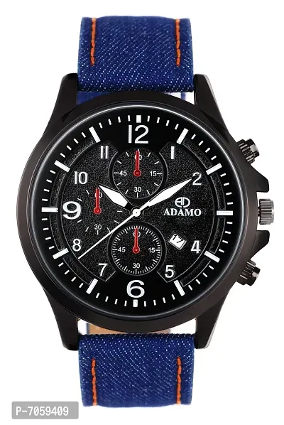 ADAMO Invictus Black Dial Men's  Boy's Watch A303NB02