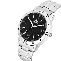 ADAMO Designer Black Dial Men's  Boy's Watch 101SSM02-thumb1