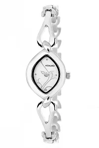 ADAMO Analogue Silver Dial Couple Watch (109-327Sm01)-thumb2