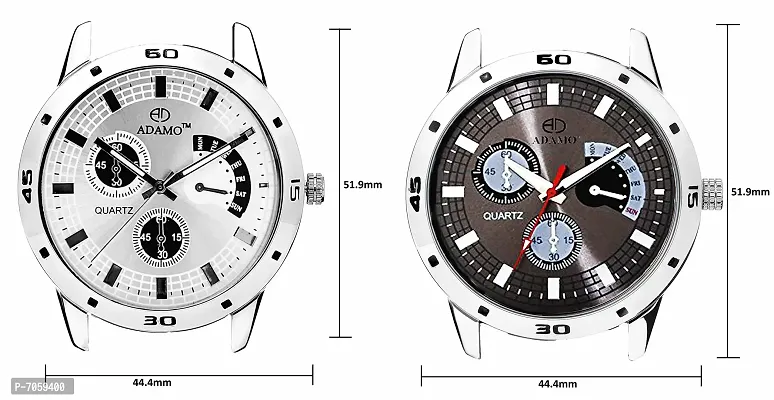 ADAMO Men's Designer Watch Combo 109106-thumb2