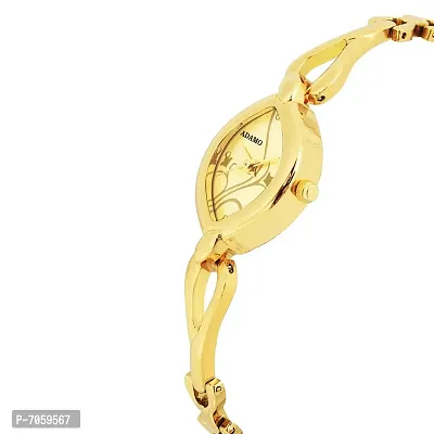 ADAMO Enchant Gold Dial Women's  Girl's Watch 2455YM04-thumb4