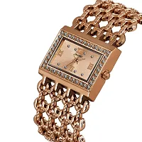 ADAMO Adele Gold Dial Women's  Girl's Watch 862EEM04-thumb1