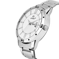 ADAMO Designer White Dial Day  Date Men's  Boy's Watch A812SM01-thumb1