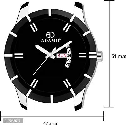 Adamo Designer (Day  Date) Men's Wrist Watch A828SM02-thumb3