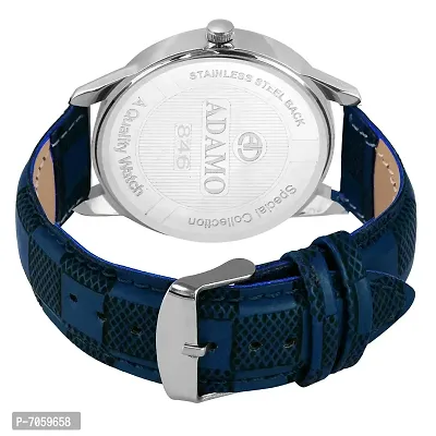 ADAMO 846SBL05 Men's and Boy's Expedition Analog Dial Day and Date Watch, Blue-thumb3