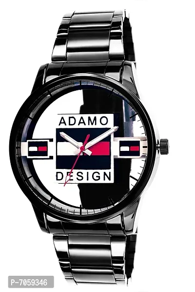 ADAMO Biker White Dial Men's  Boy's Watch AD96NM01
