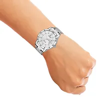 ADAMO Designer Silver Dial Day  Date - Watch A812SM09-thumb2