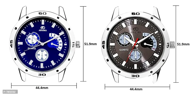 ADAMO Men's Designer Watch Combo 108106-thumb2