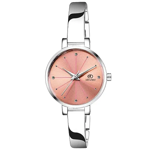 SWADESI STUFF Analogue Women's Watch (Pink Dial Colored Strap)