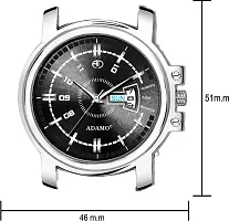 Stylish Silver Metal Analog Watch For Men-thumb3