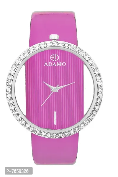 ADAMO Adele Pink Dial Women's  Girl's Watch A350PK06