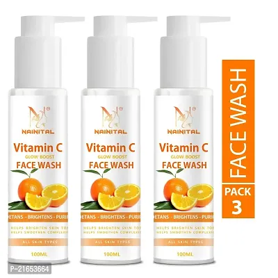 Nainital Brightening Vitamin C Face Wash - No Parabens, Sulphate, Silicones  Color