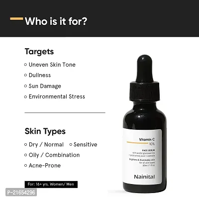 10% Vitamin C Face Serum for Glowing Skin (Beginner Friendly Potent Vitamin C Formula) | Highly Stable  Effective Skin Brightening Vit C Serum | Non Irritating | 30 ml-thumb2