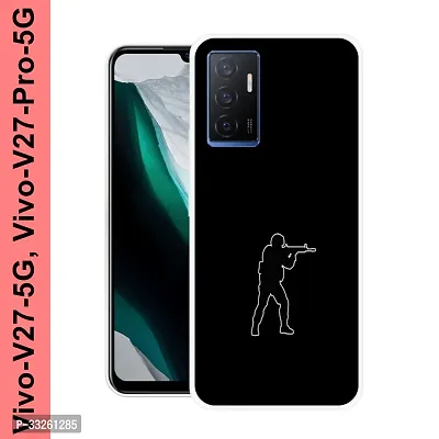 Stylish Back Cover for Vivo V27 5G