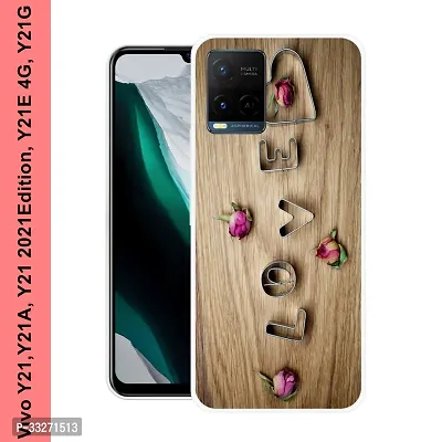 Stylish Mobile Back Cover for Vivo Y21G