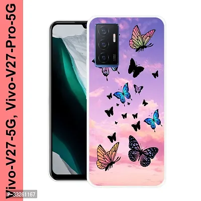 Stylish Back Cover for Vivo V27 5G