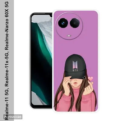 BAILAN Back Cover for Realme 11 5G, Realme 11X 5G, Realme Narzo 60X 5G