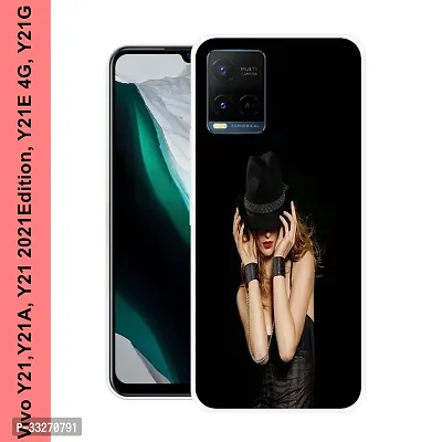 Stylish Mobile Back Cover for Vivo Y21E 4G