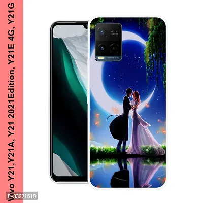 Stylish Mobile Back Cover for Vivo Y21G