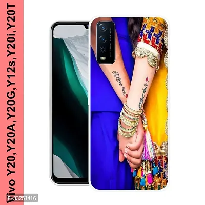 Stylish Back Cover for Vivo Y12s-thumb0