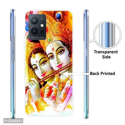 Stylish Silicon Printed Back Case Cover for Vivo T1 5G-thumb3