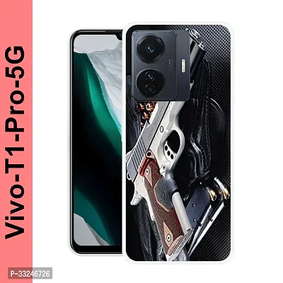 Stylish Silicon Printed Back Case Cover for Vivo T1 Pro 5G-thumb0