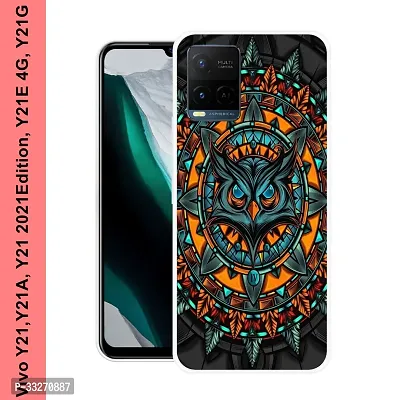 Stylish Mobile Back Cover for Vivo Y21E 4G