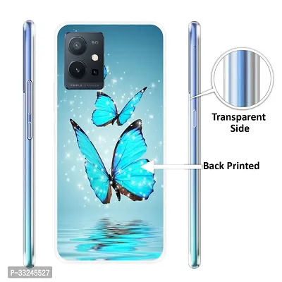 Stylish Silicon Printed Back Case Cover for Vivo T1 5G-thumb3