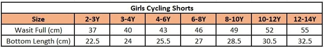 KiddoPanti Girls Solid Cycling Shorts Pack of 3-thumb4