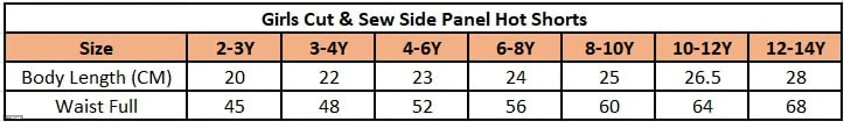 Girls Cut  Sew Side Panel Hot Shorts-thumb4