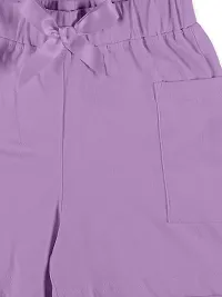 Girls Patch Pocket Hot Shorts-thumb2